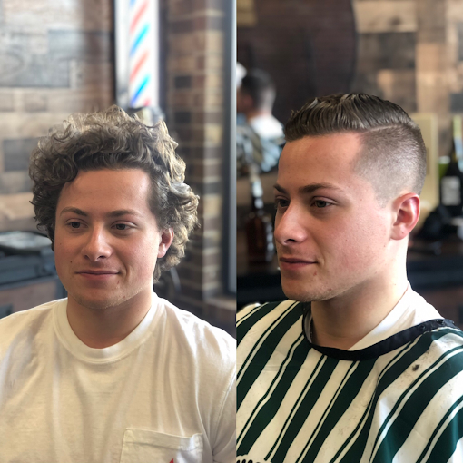 Selection of fresh haircuts and fades